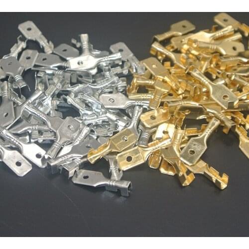 New 5000 PCS 4.8mm Crimp Terminal Male Spade Connector