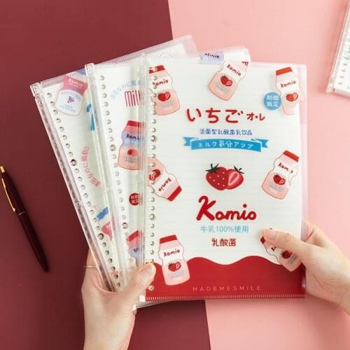 Cuaderno A5 B5 Binder Office Accessories Diary Cute Notebooks Journals Agenda Planner 2021 School Supplies Notepads Stationery