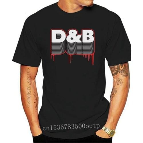 D&B DRUM AND BASS DNB FAN ELECTRONIC BREAKBEAT MUSIC MENS WOMENS KIDS T-SHIRT Print T Shirt O-Neck Short Slim