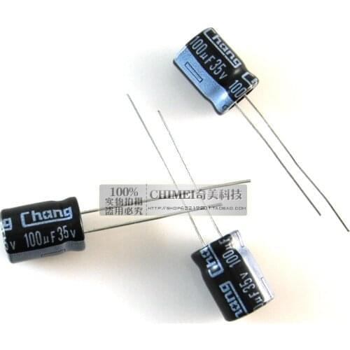 Electrolytic capacitor 35V 100UF capacitor