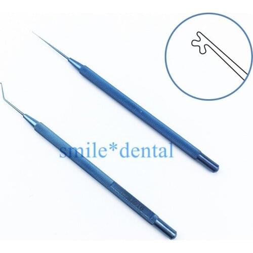Surgical ophthalmic instruments Titanium Kuglen Iris Hook and Lens Manipulator Ophthalmic Instruments hooks