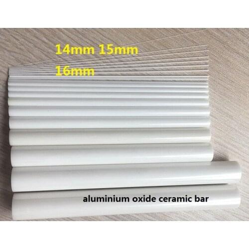 14mm 15mm 16mm mirror surface aluminium oxide ceramic bar AlO PIN GAGE aluminum oxide Corundum ceramic stick alumina ceramic rod