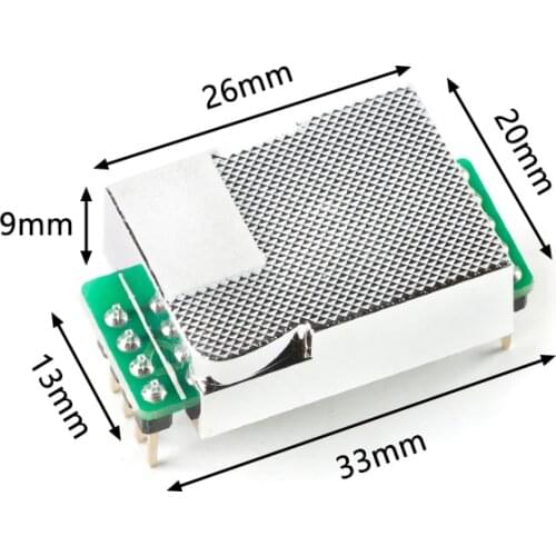 MH-Z19D CO2 Sensor Module Carbon Dioxide Gas Sensor for CO2 Monitor 400-5000ppm UART PWM Output