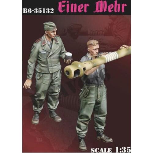 Resin soldier two-person kit model 1：35