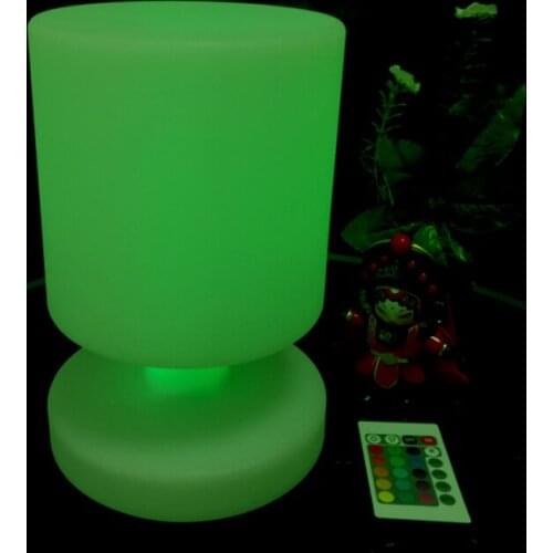 D170*H255mm SK-LF06C LED Table Lamps 16 Colour With 24 keys Remote Controller IP65 for Home Bar Decoration free shipping 1pc