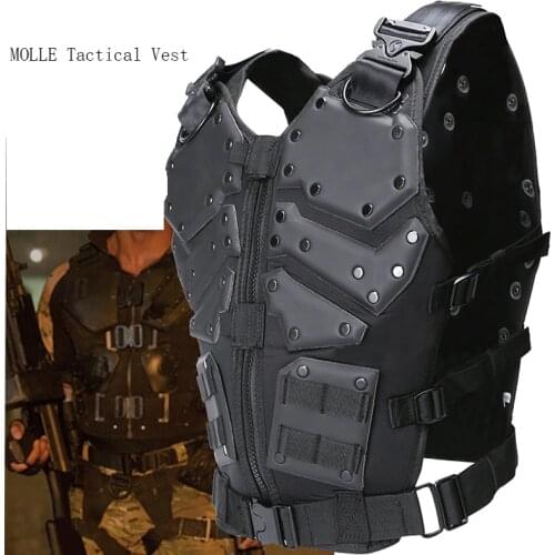 New Tactical Vest Multi-functional Tactical Body Armor Outdoor Airsoft Paintball Training Cs Protection Equipment Molle Vests