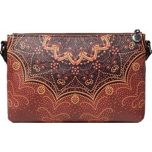 Wholesale fashion spain laugiseD 2021 LADIES yellow PU cross-body bag