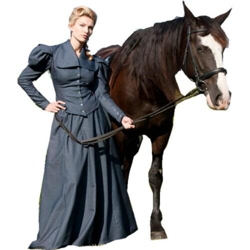 1890s Victorian Corset Gothic/Civil War Southern Belle Ball Gown Dress Halloween dresses Sz US 6-26 XS-6XL V-1175