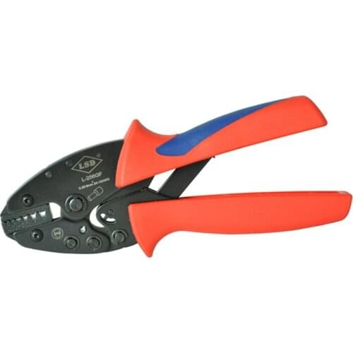 Cable ferrules crimper L-256GF crimping hand tools for wire-end sleeves/bootlaces 0.25-6mm2 pliers