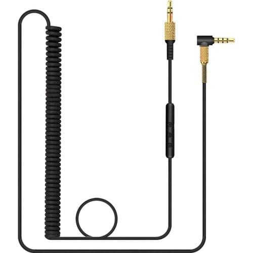 Replacement Audio Cable Extension Cord Wire for Marshall Major II 2 Monitor Headphones With Remote Microphone Volume Control