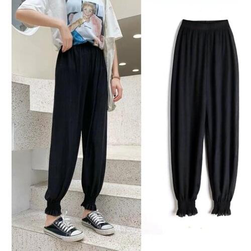 Tang Mei apparel Women's Straight Trousers