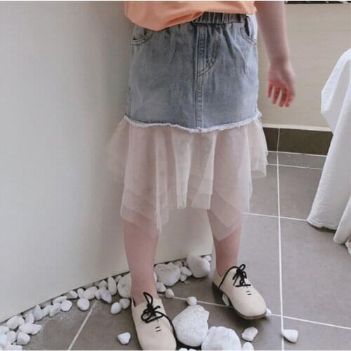 YK&Loving Denim Skirts For Girls