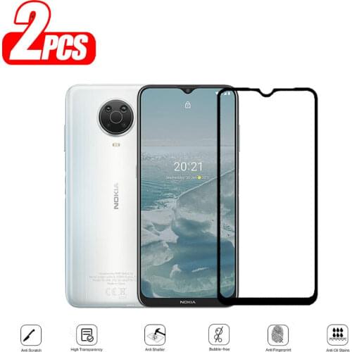 For Nokia G20 protective glass film For Nokia G10 TA-1336 TA-1343 Tempered glass film Full screen Mobile phone screen protector