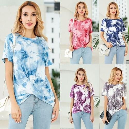 Hot short-sleeved T-shirt female loose 2020 summer new Harajuku style Print Women Top Plus Size D200506