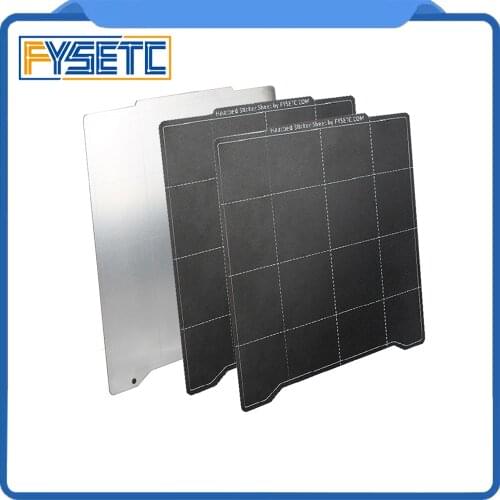 1pcs New 196.3 * 190mm Spring Steel Sheet and PC stickers 3D Printer Buildplate For Clone prusa mini DIY printer