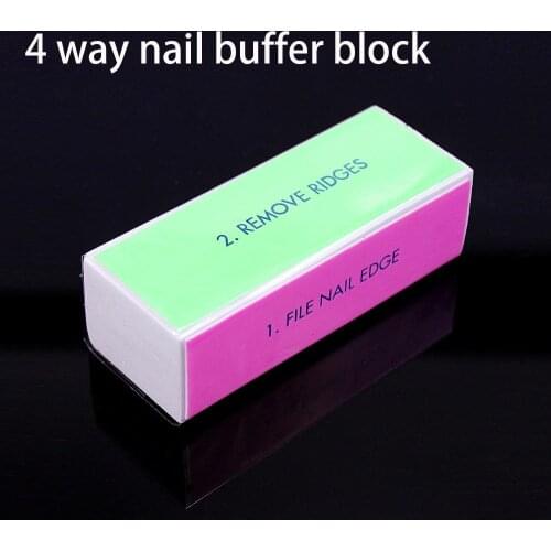 10pcs nail buffer block polish nail art tool pedicure file