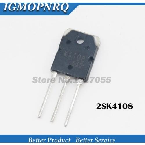 5PCS 2SK4108 TO-3P K4108 TO-247 20A 500V Inverter welding effect tube at the airport