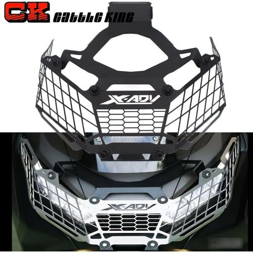 For Honda x adv 750 xadv x-adv Motorcycle Headlight Headlamp Grille Shield Guard Cover Protector Accessories