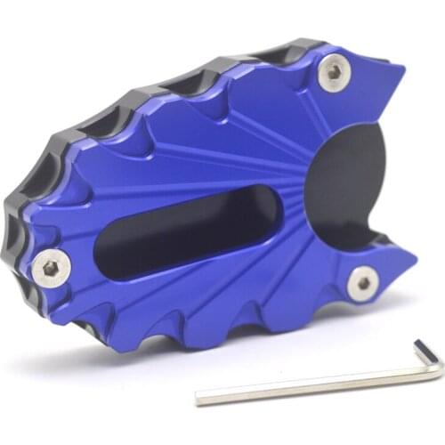 For SUZUKI SV650 SV650X GLADIUS 2009-2017 2018 20192019 Motorcycle CNC Kickstand Foot Side Stand Extension Pad Support Plate