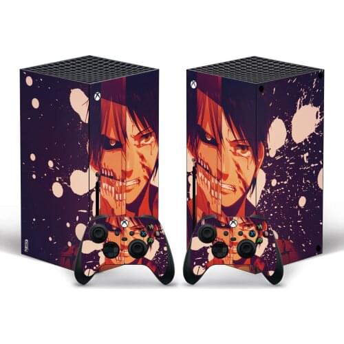 Giant Style Xbox Series X Skin Sticker for Console & 2 Controllers Decal Vinyl Protective Skins Style 1