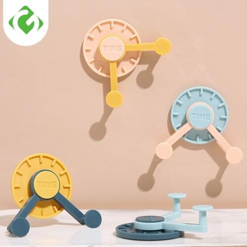 4PCS Towel Hook Plastic Door Hanger Self Adhesive Wall Hanger Hat Racks Key Hanger Wall Organizer Home Decor Key Holder GUANYAO