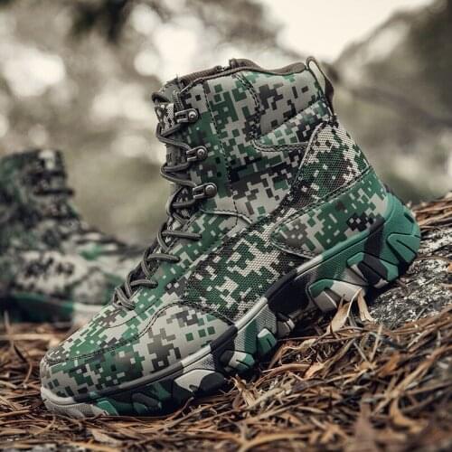 Top Quality Men Hiking Boots New Autumn Winter Brand Outdoor Mens Sport Cool Trekking Mountain Man Climbing Athletic Shoes
