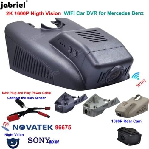 New 1600P Night Vision Car DVR Dash Cam for Mercedes Benz C E Class w205 s205 GLC x253 CLS w219 w212 w213 glc 200 220d 260 300