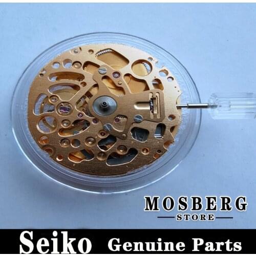 Genuine Parts Automatic Hollow Out Movement High Precision Golden Silver 24 Jewels Watch Accessories NH71 NH72