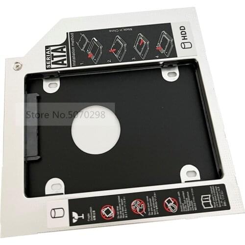 2nd HDD SSD Hard Drive bay Caddy Adapter for Dell Latitude E4300 E4310 E6540 E6430s E6520 E6430u E6430ATG E5440 E5540 E6440