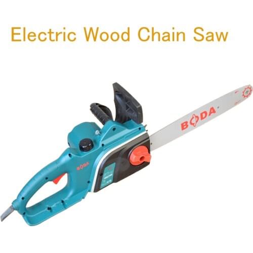 16 Inch Electric Wood Chain Saw 1600W Household Wood Logging Saws Electric Woodworking Saw