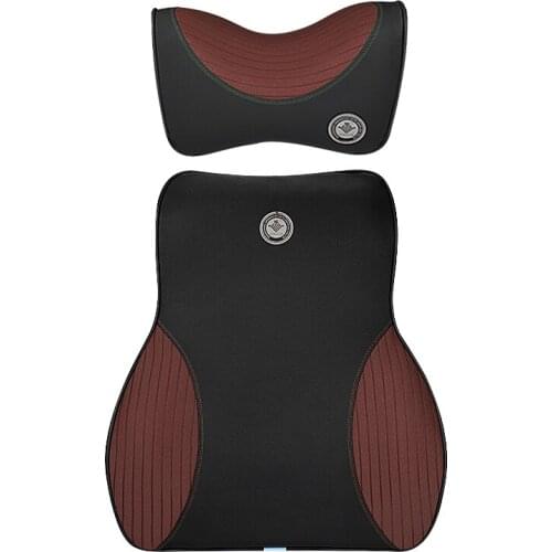 Car Seat Headrest Pad Memory Foam Pillow Head Neck Rest Support Cushion car seat lumbar support cushion Neck pad