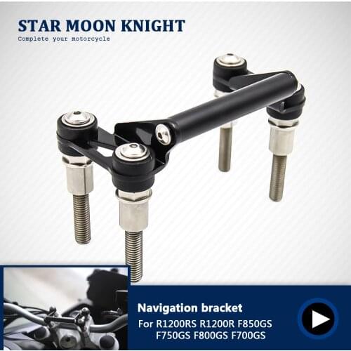 Motorcycle Stand Holder Phone Mobile Phone GPS Plate Bracket FOR BMW R1200RS R1200R F850GS F750GS F800GS F700GS
