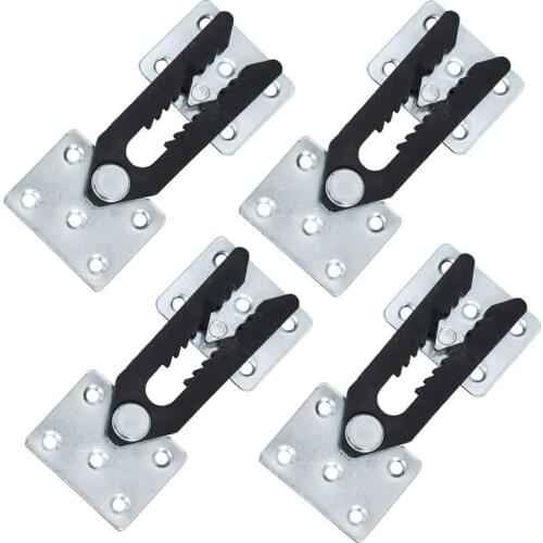 Sectional Couch Connector, 4 Pcs Metal Sofa Joint Snap Alligator Style Sectional Couch Connector