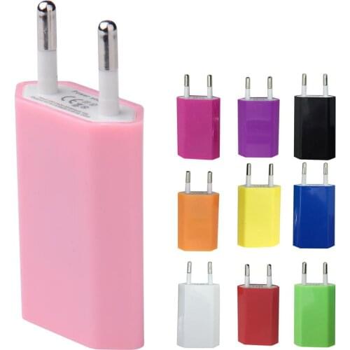 Charger for Phone Charger USB EU Wall Charger Plug 5V AC Micro USB Power Adapter For iphone Sam sung Android Phone Adaptador USB