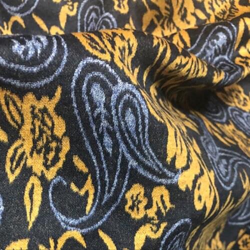 Blended Material Customized Plant Flowers Mink Jacquard Dress Flower Clothing Velvet Fabric Spring Autumn Outer Wear Cloth