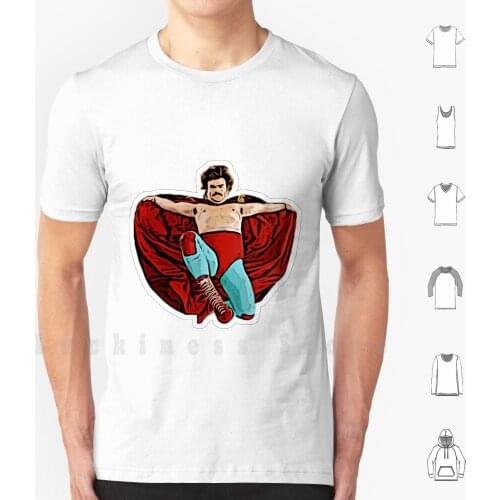 Nacho Libre Jack Black T Shirt Big Size 100% Cotton Nacho Libre Jack Black Nacho Wrestling Ignacio