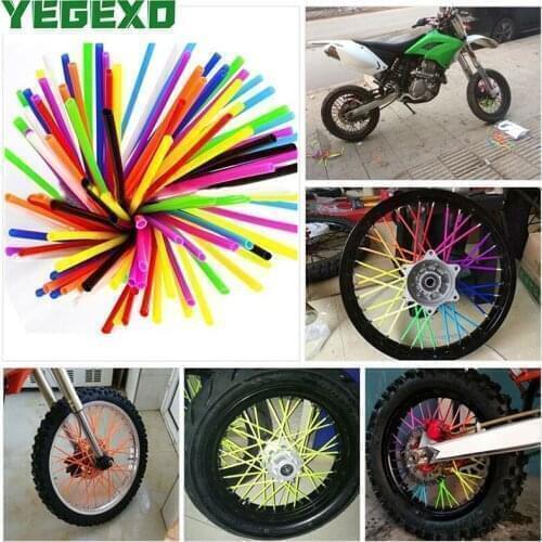 Motorcycle Wheel Spoked Protector Wraps Rims Skin Trim FOR BMW r 1250 gs r1200gs 2004 k1600 gt f650gs f 650 gs f 800 gs gs 650