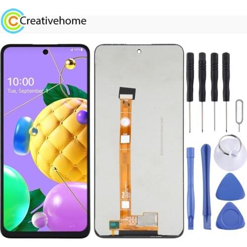 LCD Screen and Digitizer Full Assembly with/without Frame for LG K52 / Q52 / K62, LMK520 / LMK520E / LMK520Y / LMK520H / LMK525
