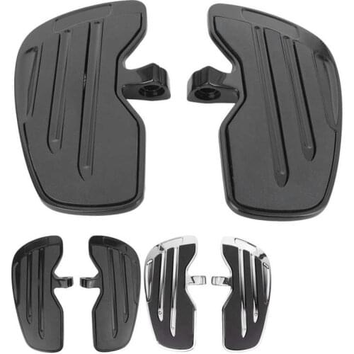 1 Pairs Aluminum Front Rider Floorboards Foot Pegs Footboard Fit for Indian Scout / Sixty / Bobber 2015 2021