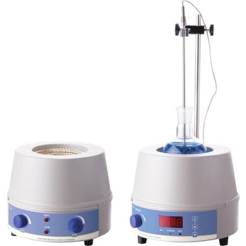 100-2400W Digital Electric Heating Mantle Magnetic Stirrer Laboratory Equipment with Thermal Regulator 380℃ Lab Mantle 110/220V