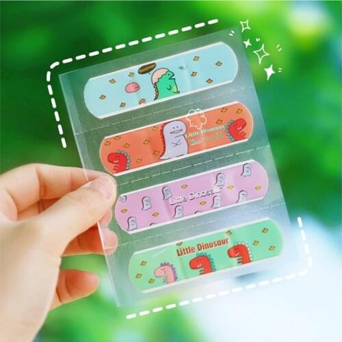 4box/set Cute Cartoon Medical Plaster Wound Patches Emergency Kit First Aid Supplies Bandages