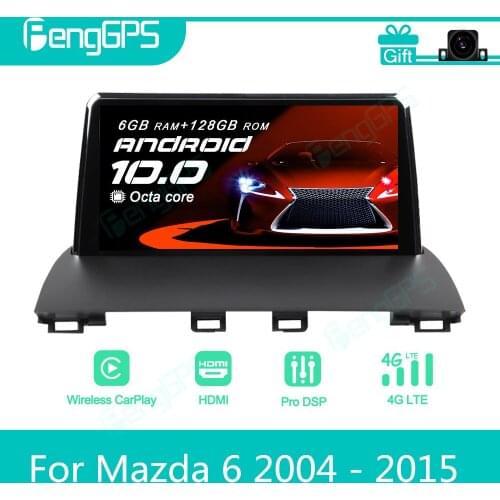 For Mazda 6 2004 - 2015 Android Car Radio Stereo Autoradio 2Din Multimedia Player GPS Navi Unit Touch Screen Display
