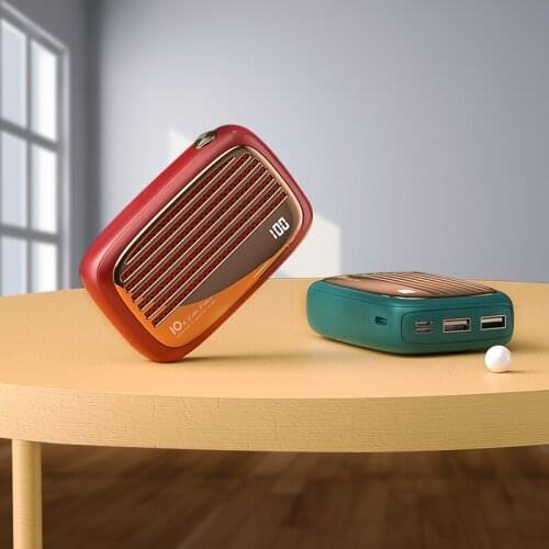 WEKOME Power Bank 10000mAh Portable Charging PowerBank 10000 mAh USB PoverBank External Battery Charger for Xiaomi Mi 9 8 iPhone