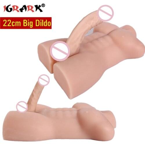 King Kong Big Dildo Muscle Man Model Huge Penis Cock Pussy Anal Sex Toys for Women Lesbian Matuburator 18+ Adults Intimate Goods