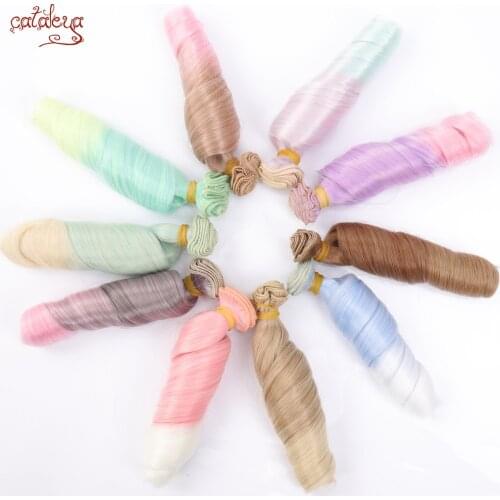 Cataleya Long Curly Hair 25cm*100cm Bjd DIY Wig For Dolls