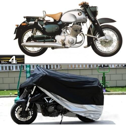 MotorCycle Cover For Honda C70 Dream WaterProof UV / Sun / Dust / Rain Protector Cover Made of Polyester Taffeta