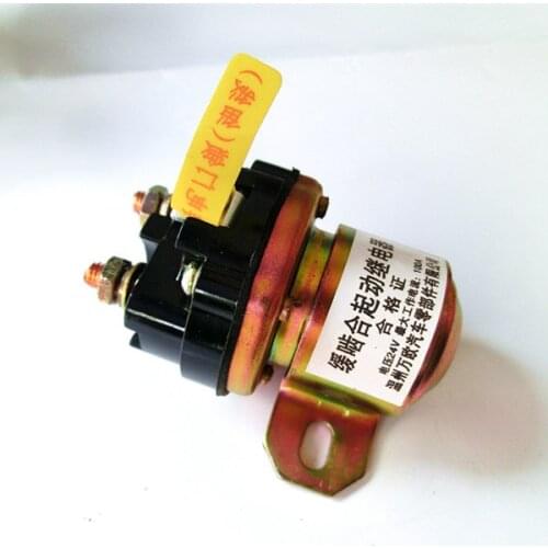 For Slow engaging the starter relay JD131A / 231A 12V / 24V 100A deceleration starter relay for Mitsubishi