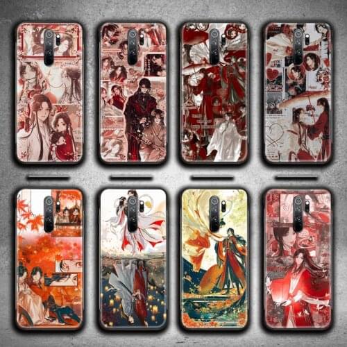 Aesthetic Chinese style Tian Guan Ci Fu Phone Case for Redmi 9A 9 8A 7 6 6A Note 9 8 8T Pro Max K20 K30 Pro