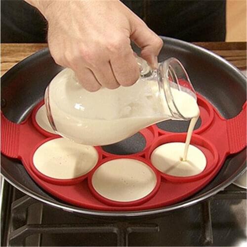 Pancake Maker Egg Ring Maker Nonstick Easy Fantastic Egg Omelette Mold Kitchen Gadgets Cooking Tools Silicone