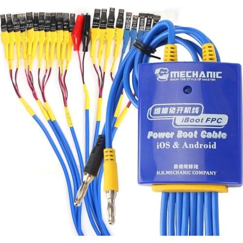 Mechanic iBoot FPC Switch Power Supply Test Cable Boot Line For iPhone 6/7/8/X/XS MAX/11/11Pro Samsung Huawei Oppo Xiaomi